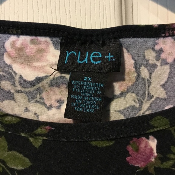 Rose Print Shirt - Picture 3 of 4